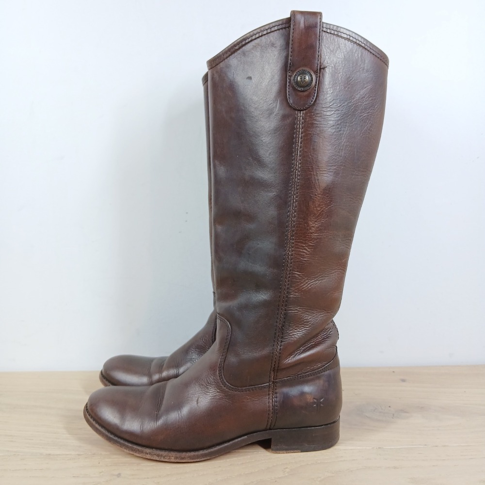 Frye Brown Leather Winter & Rain Boots